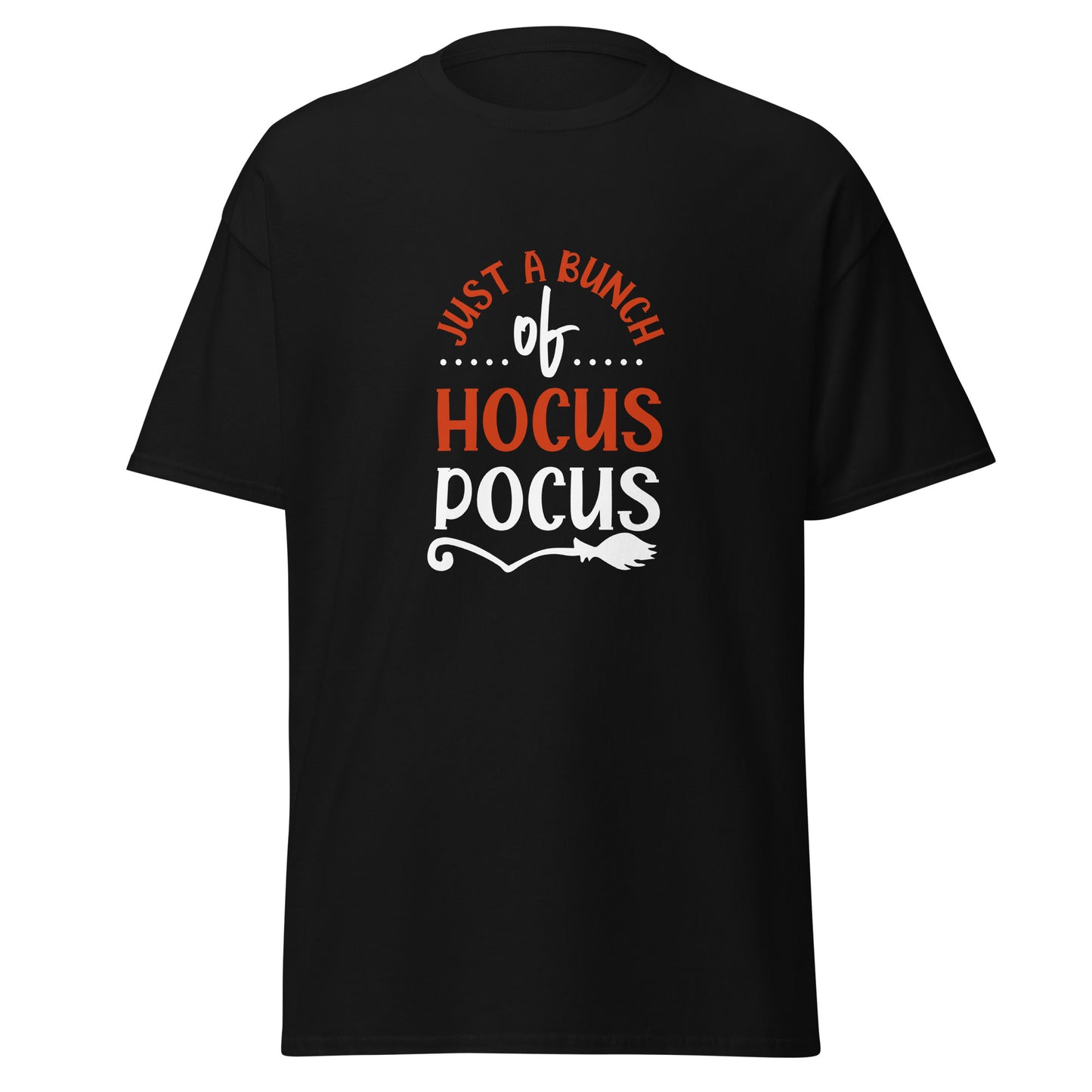 Just a Bounch of Hocus Pocus , Halloween Design Soft Style Heavy Cotton T-Shirt