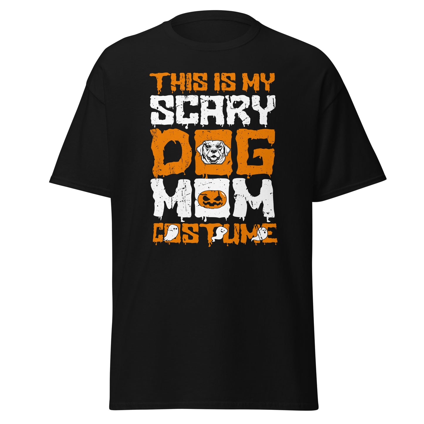 This is My Dog Mom Costume , Halloween Design Soft Style Heavy Cotton T-Shirt