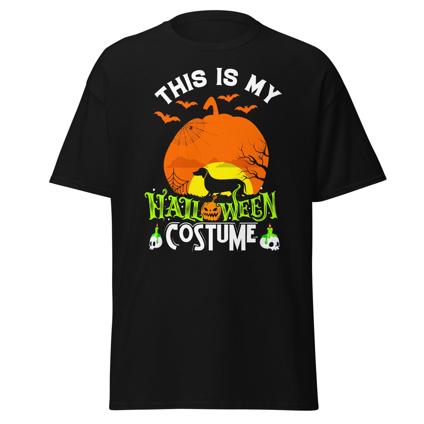 THIS IS MY HALLOWEEN COSTUME , Halloween Design Soft Style Heavy Cotton T-Shirt