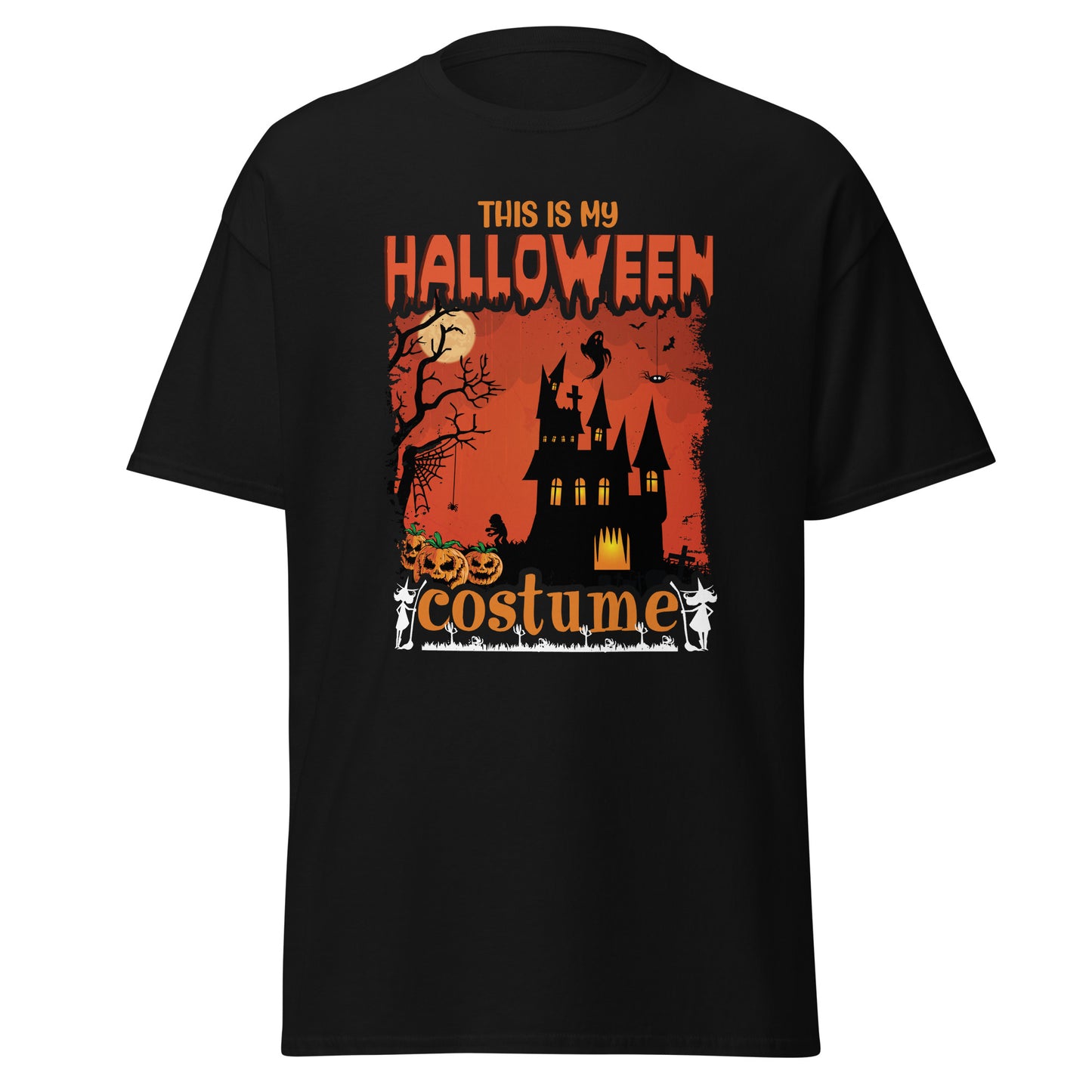 This is my halloween costume , Halloween Design Soft Style Heavy Cotton T-Shirt