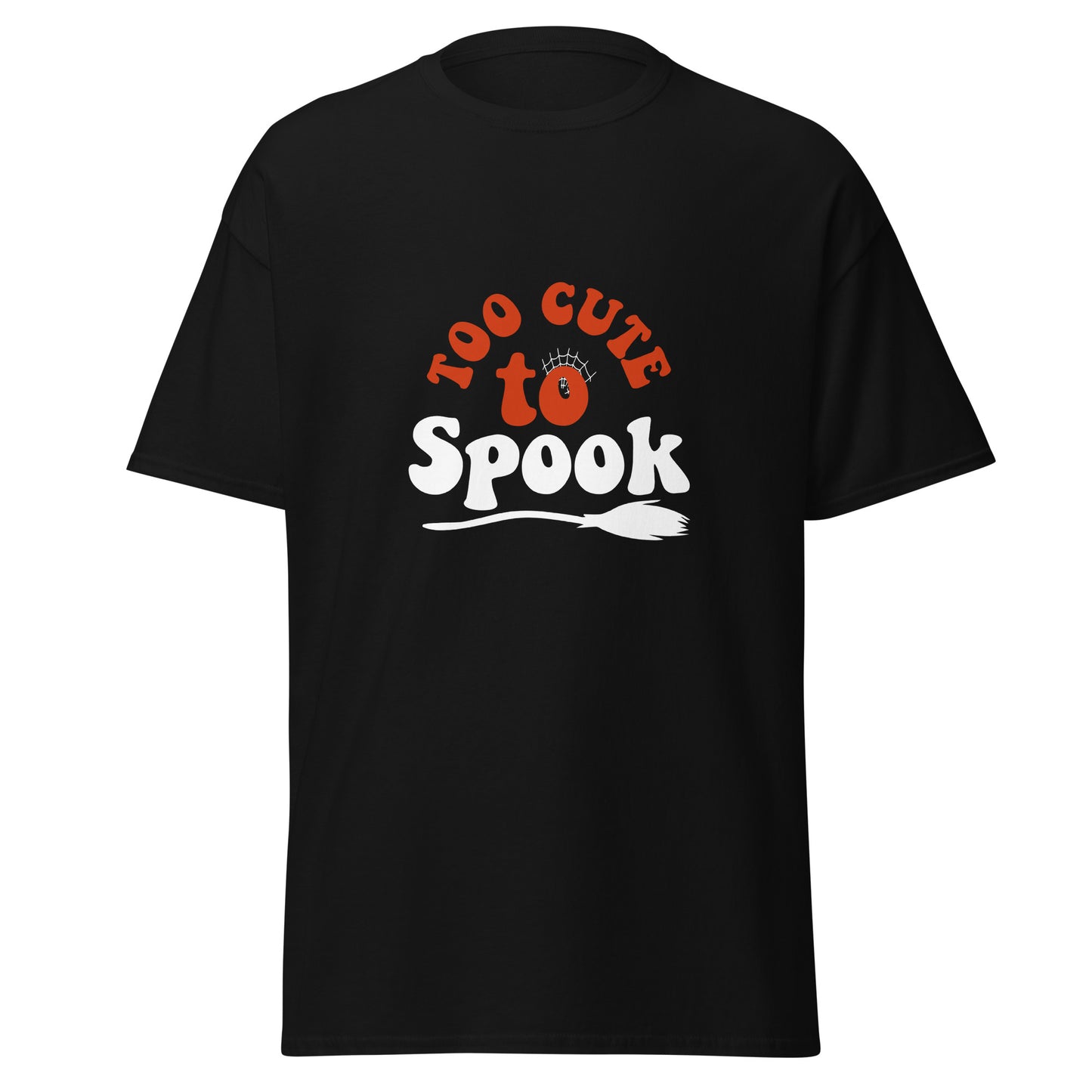 Too Cute To Spook , Halloween Design Soft Style Heavy Cotton T-Shirt