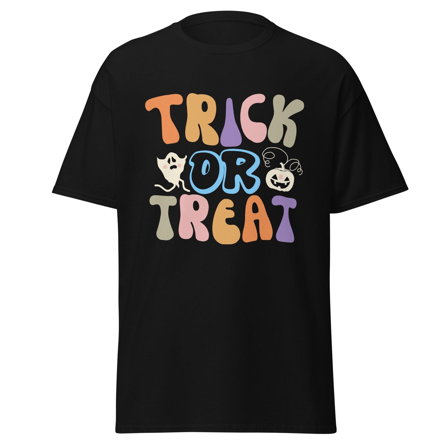 Trick Or Treat , Halloween Design Soft Style Heavy Cotton T-Shirt