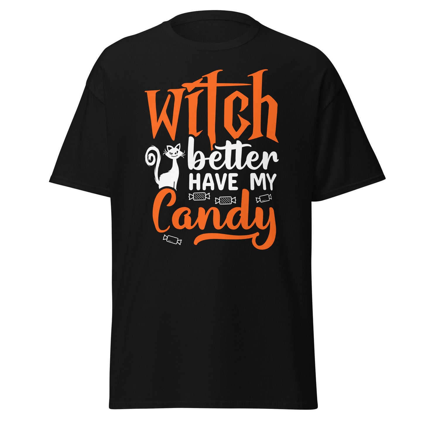 Witch Better Have My Candy , Halloween Design Soft Style Heavy Cotton T-Shirt