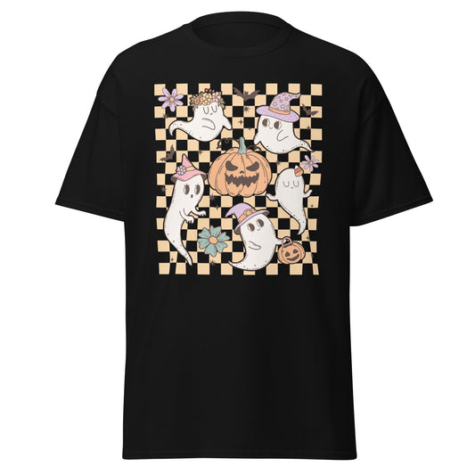 Charming Halloween Ghost, Soft Style Cotton T-Shirt