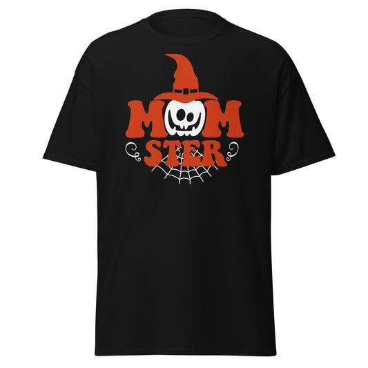 MomSter , Halloween Design Soft Style Heavy Cotton T-Shirt