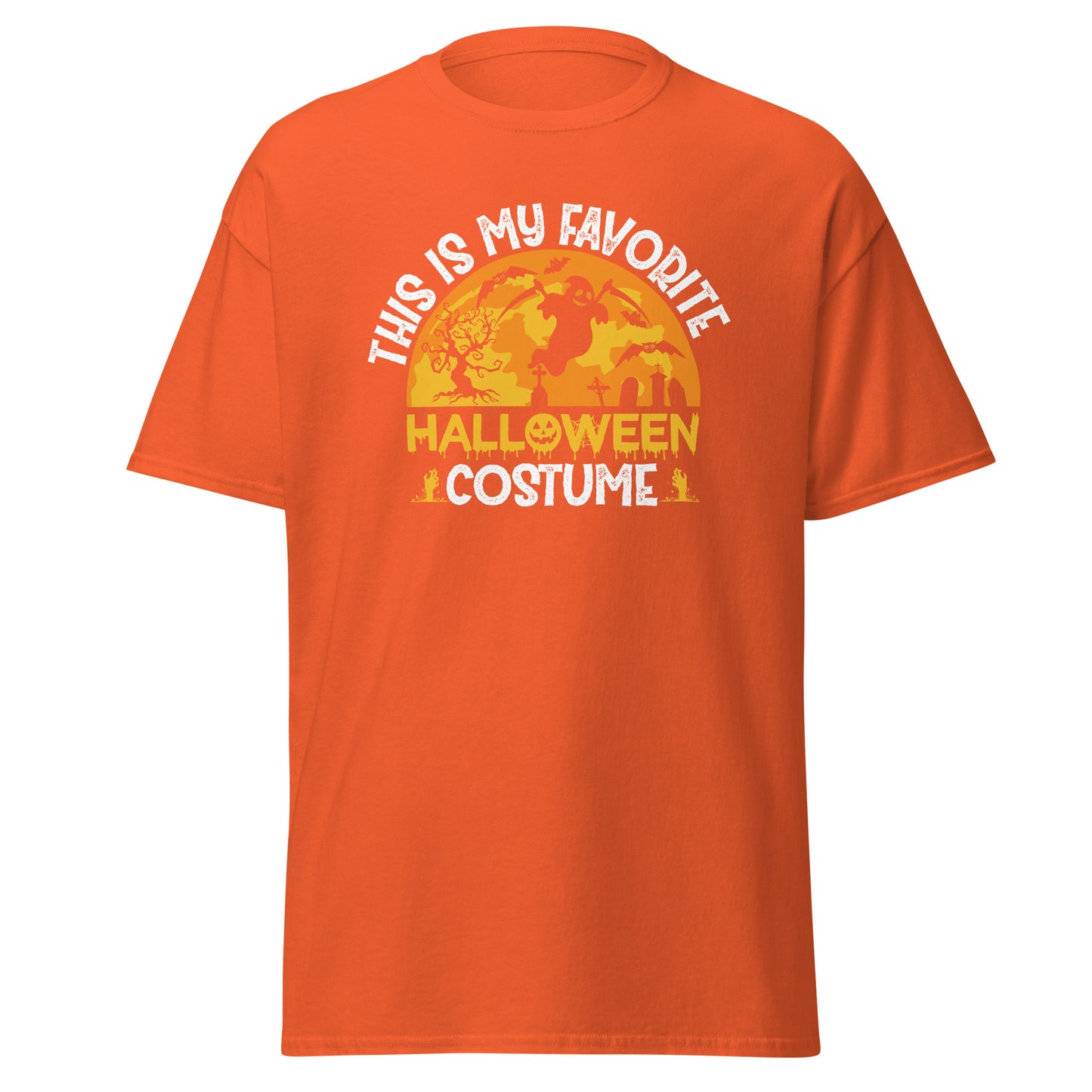 this is my favorite halloween costume , Halloween Design Soft Style Heavy Cotton T-Shirt