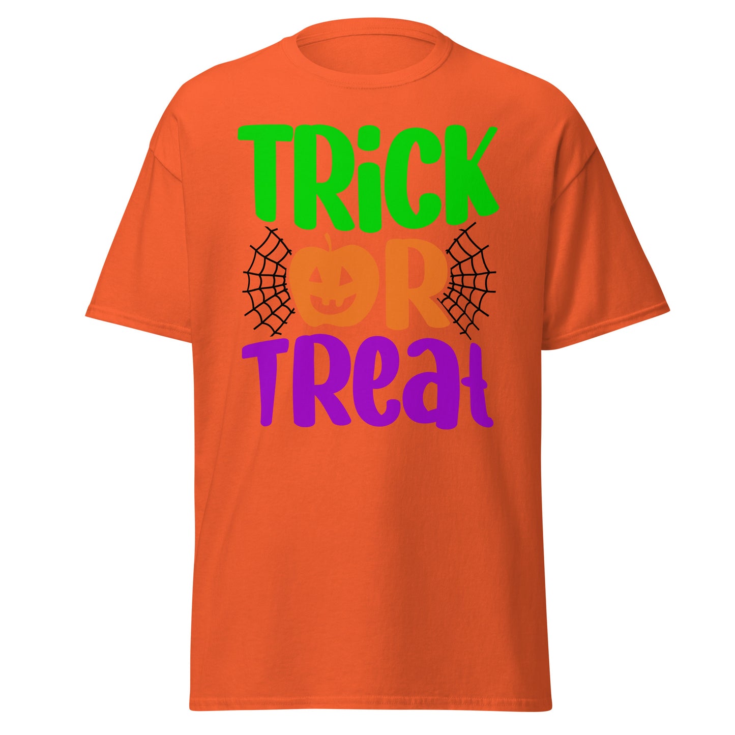 Trick Or Treat , Halloween Design Soft Style Heavy Cotton T-Shirt