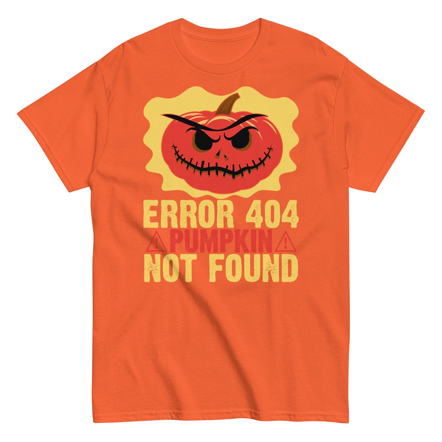 404 Pumpkin Not Found: Halloween Soft Tee - Embrace the Missing 🎃🤖