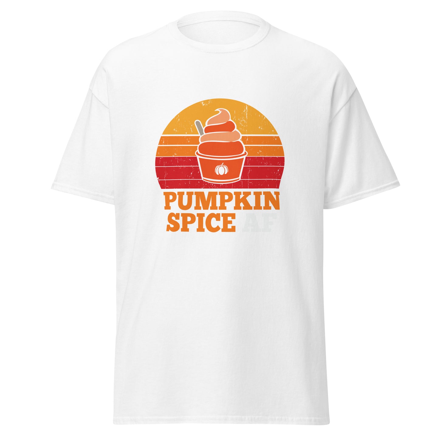 Pumpkin Spice Af , Halloween Design Soft Style Heavy Cotton T-Shirt