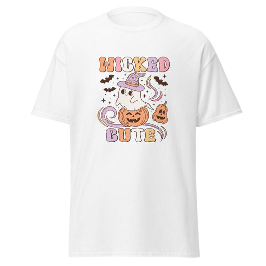 Wicked Cute , Halloween Design Soft Style Heavy Cotton T-Shirt