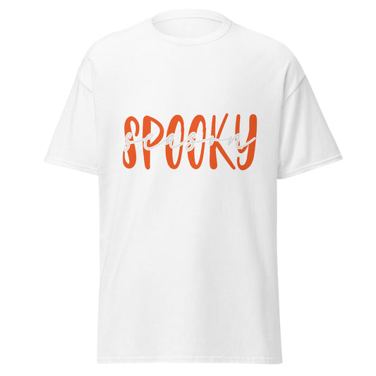 Spooky Season , Halloween Design Soft Style Heavy Cotton T-Shirt