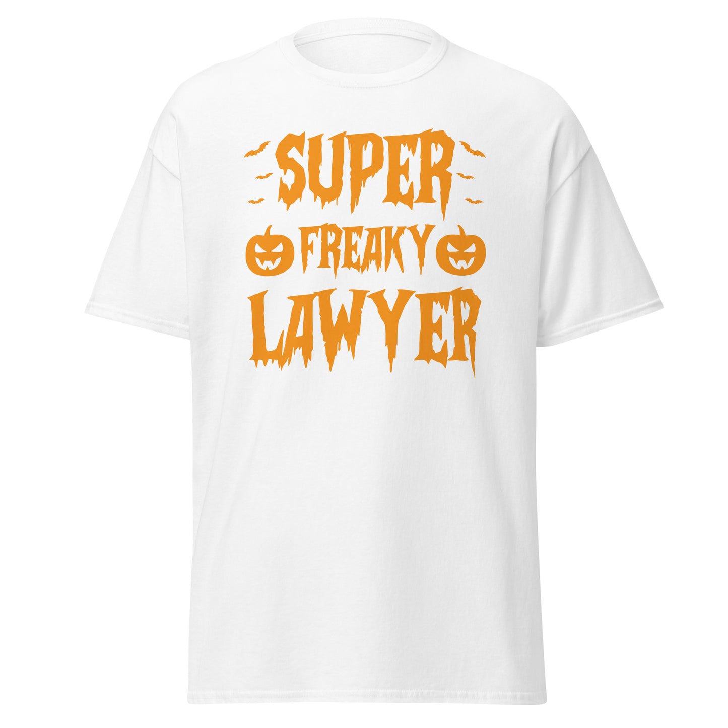 Super Freaky Lawyer , Halloween Design Soft Style Heavy Cotton T-Shirt