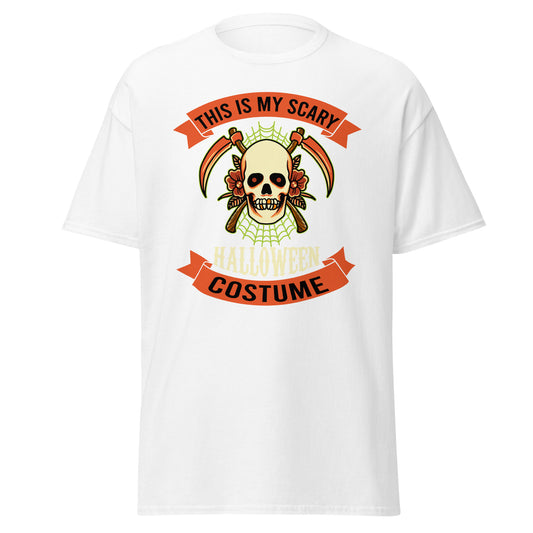 This Is My Scary Halloween Costume , Halloween Design Soft Style Heavy Cotton T-Shirt