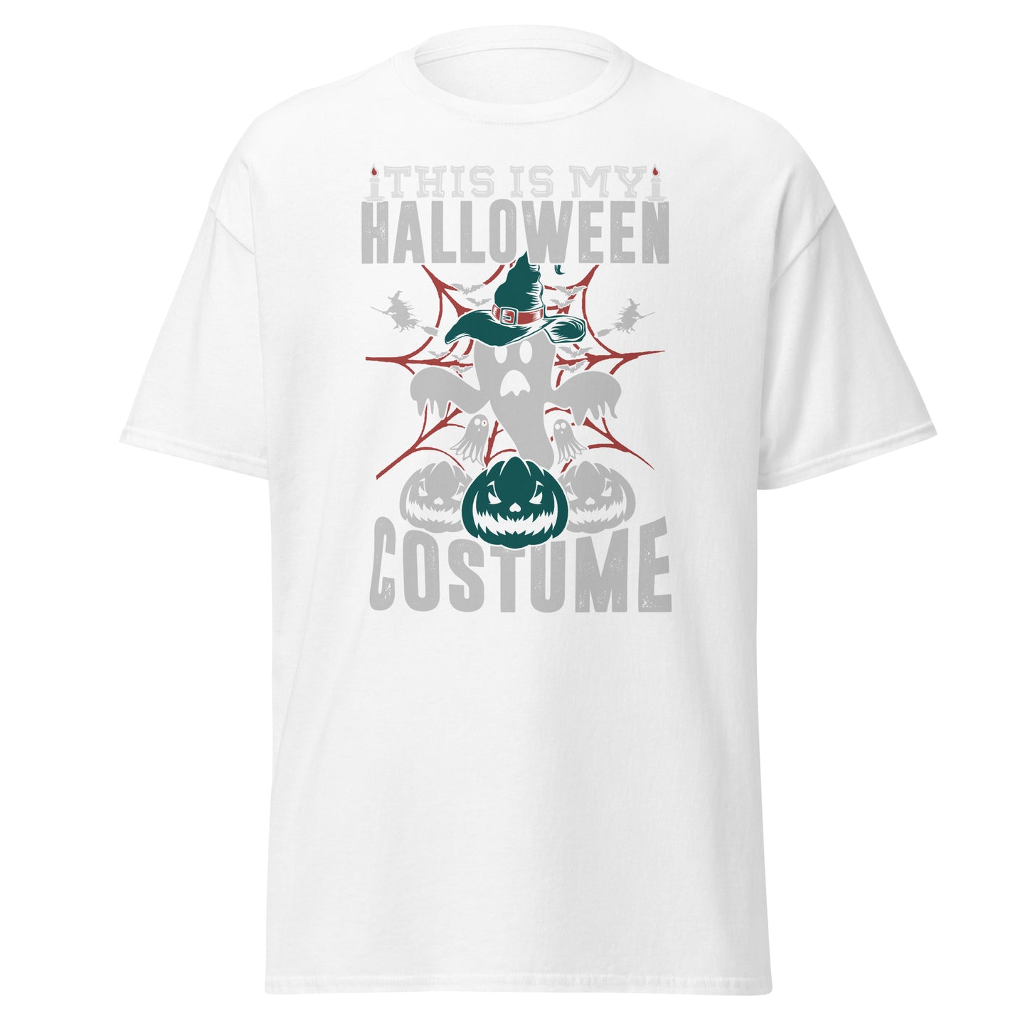 THIS IS MY HALLOWEEN COSTUME , Halloween Design Soft Style Heavy Cotton T-Shirt