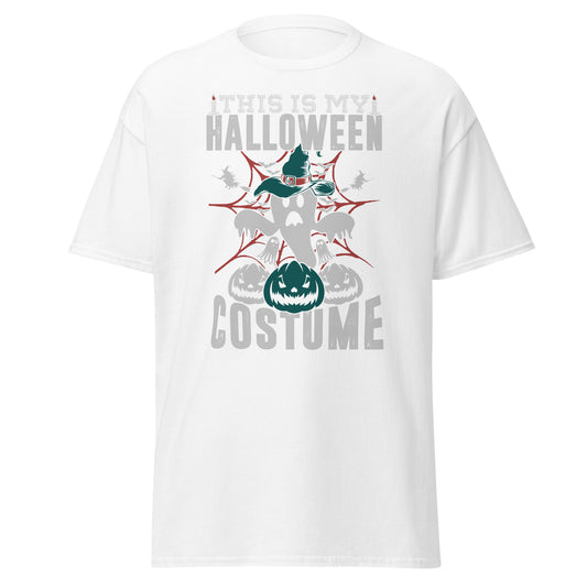 THIS IS MY HALLOWEEN COSTUME , Halloween Design Soft Style Heavy Cotton T-Shirt