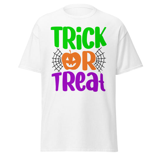 Trick Or Treat , Halloween Design Soft Style Heavy Cotton T-Shirt