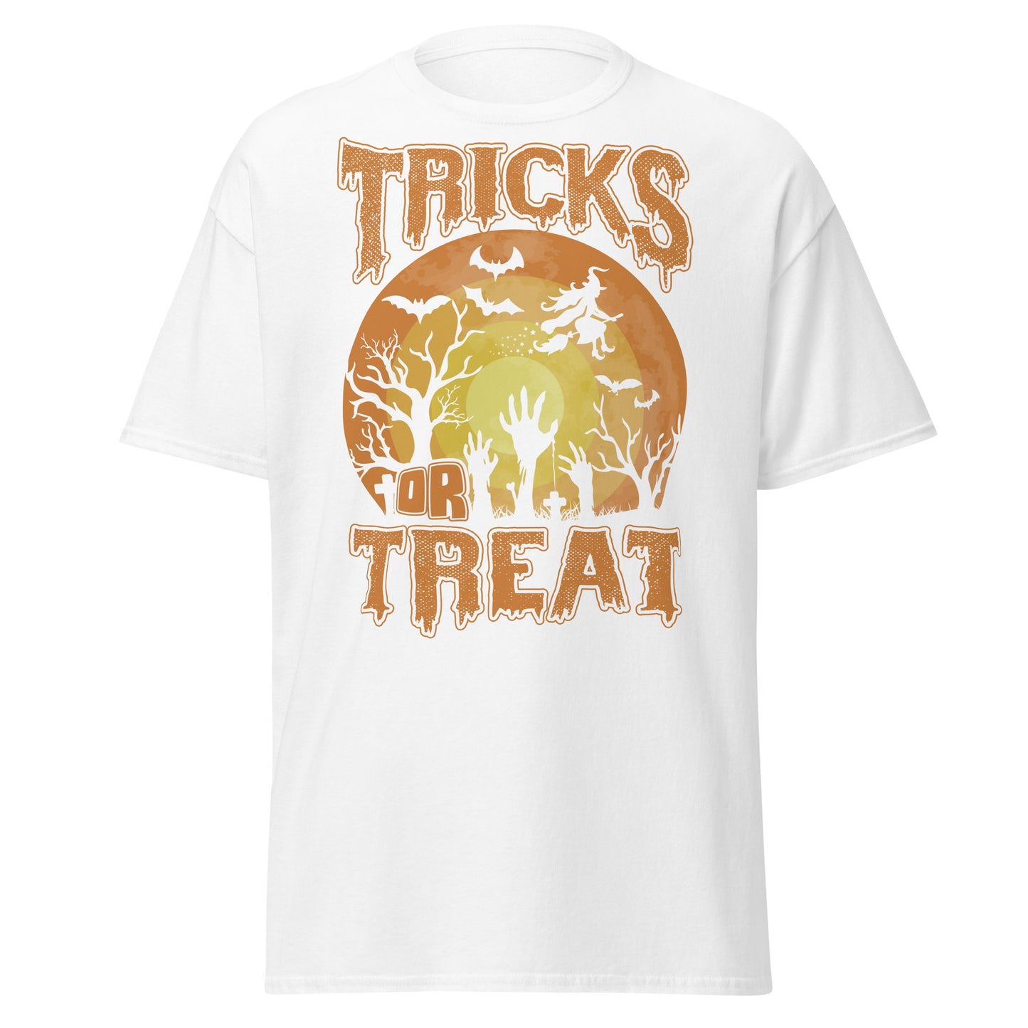 Tricks or treat , Halloween Design Soft Style Heavy Cotton T-Shirt