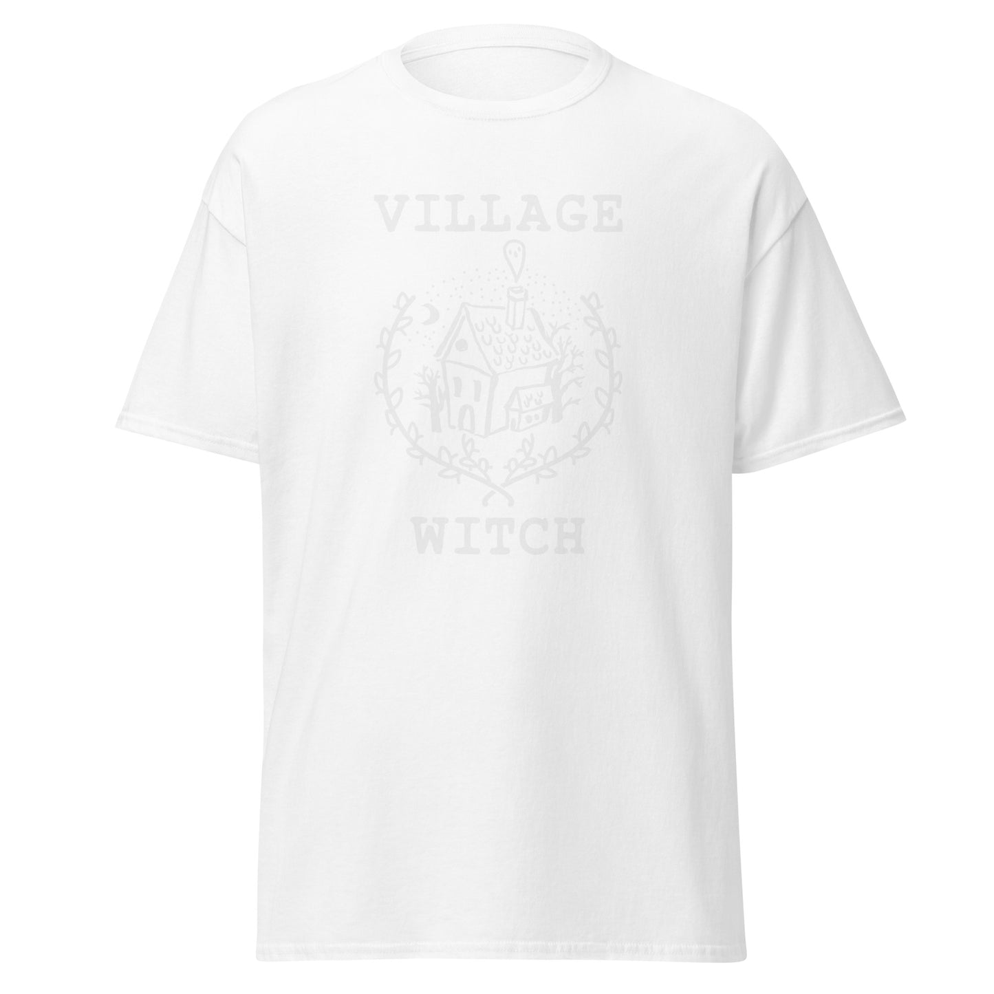 Village Witch , Halloween Design Soft Style Heavy Cotton T-Shirt