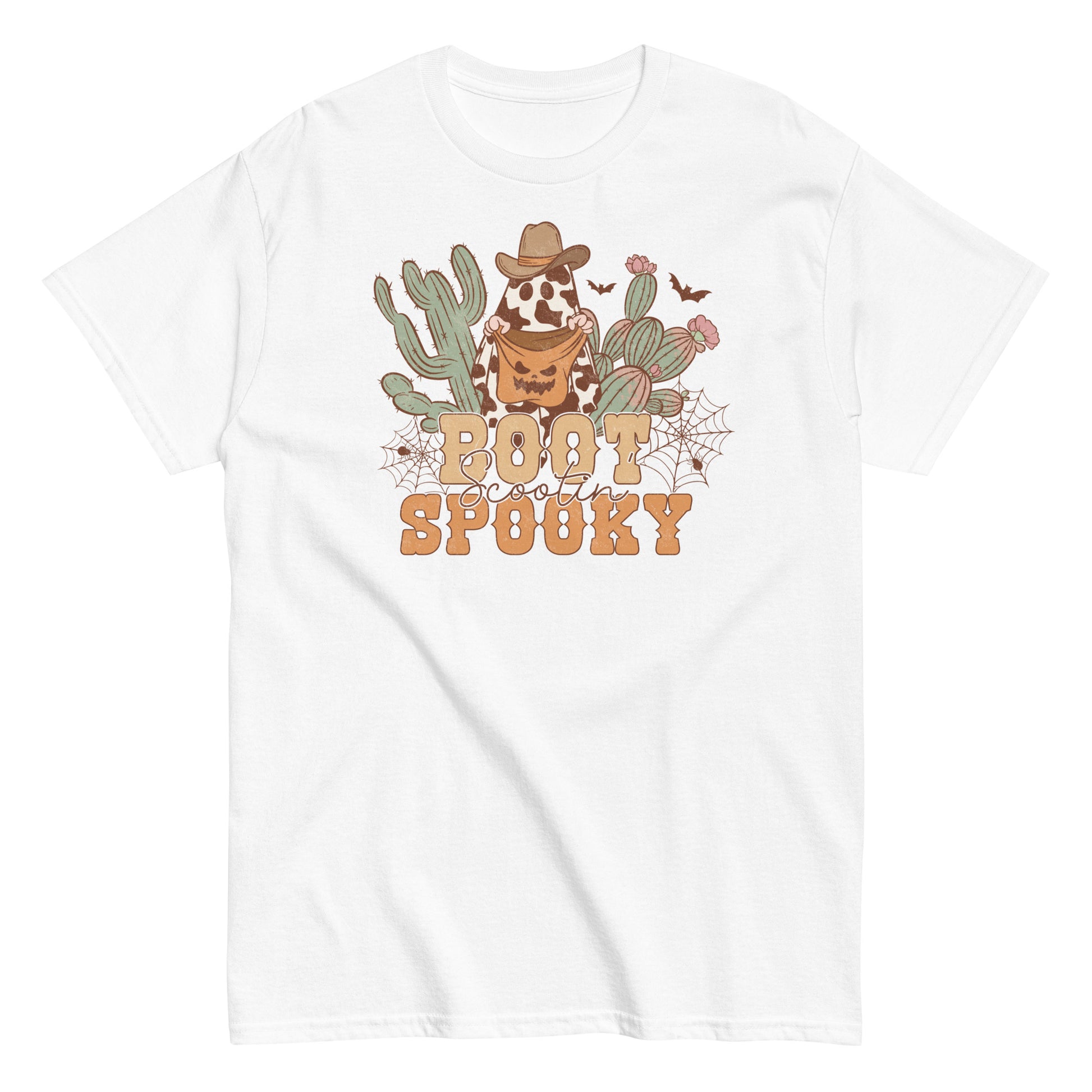 Boot Scootin' Spooky' Chic Halloween Tee