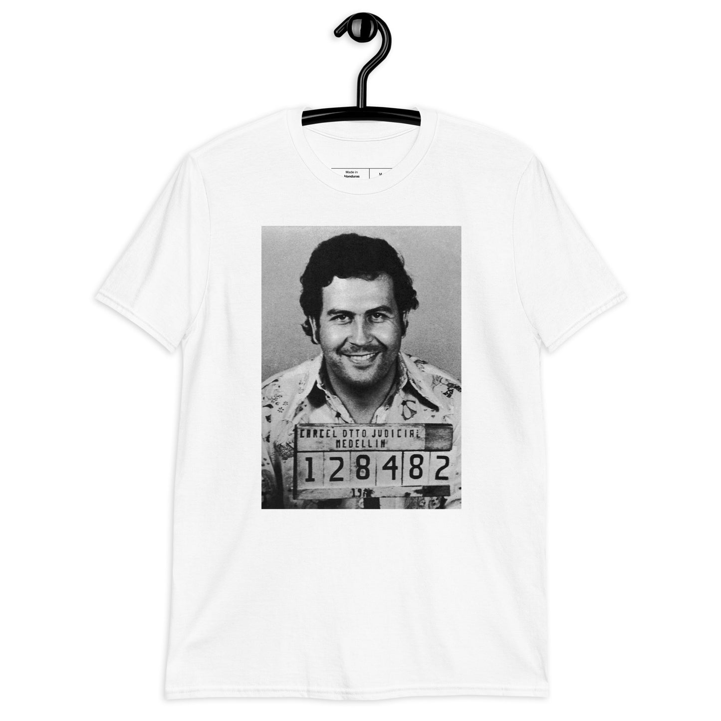 Pablo Escobar Classic Mug Shots  Short-Sleeve Unisex T-Shirt